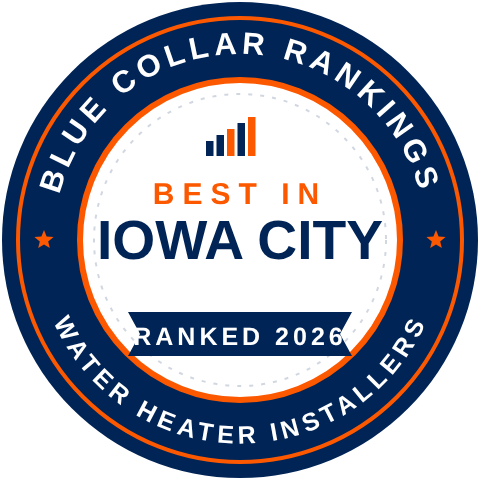 Best in Iowa City: Water Heater Installers, ranked 2026 by Blue Collar Rankings