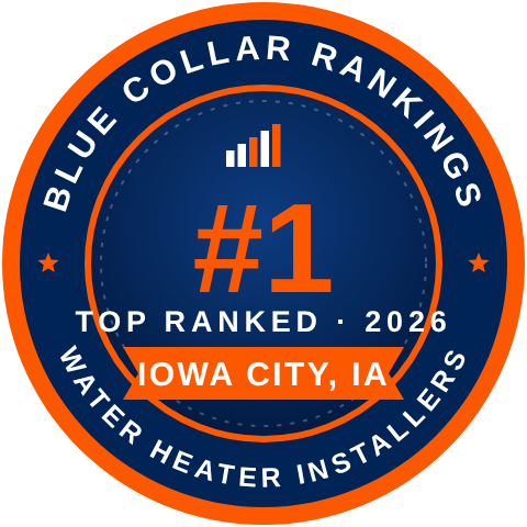 #1 Top Ranked Water Heater Installer in Iowa City, IA, 2026: A-1 Sewer Service