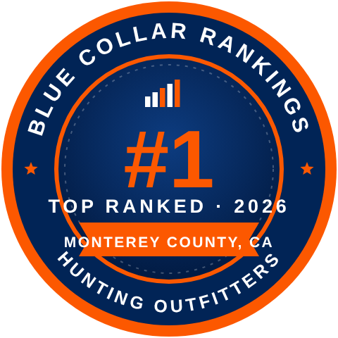 #1 Top Ranked Hunting Outfitter in Monterey County, CA, 2026: Indian Valley Outfitters